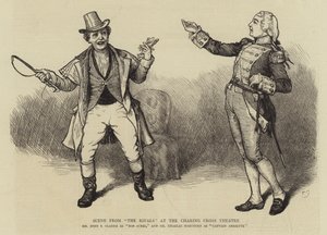 Scene from The Rivals at the Charing Cross Theatre by Charles Green